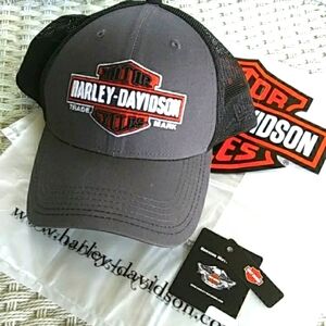 NWOT Harley-Davidson Mesh Trucker Fitted Cap